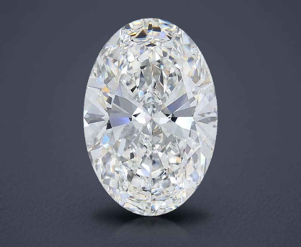 12.50 Carat Oval Lab Diamond