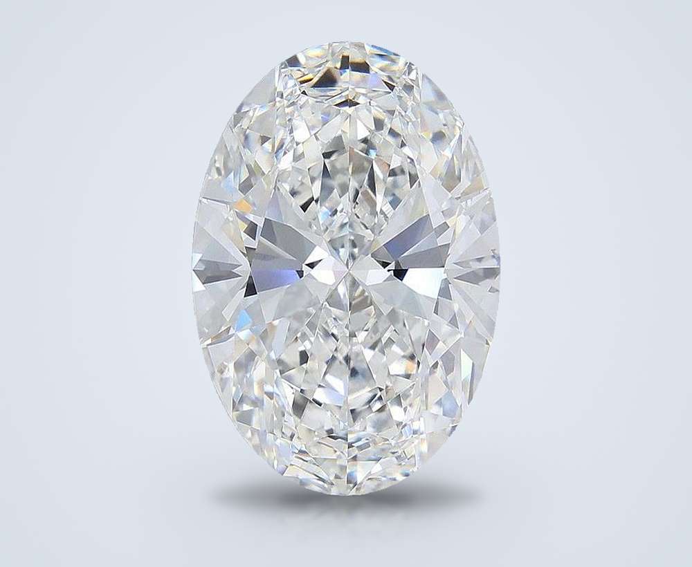12.50 Carat Oval Lab Diamond