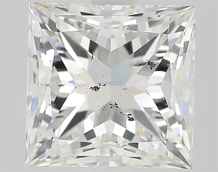 2.21ct H SI2 Rare Carat Ideal Cut Princess Diamond