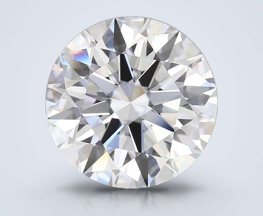 8.03 Carat Round Lab Diamond