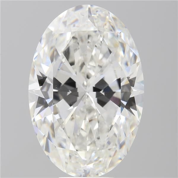 11.14ct F VVS2 Rare Carat Ideal Cut Oval Lab Grown Diamond
