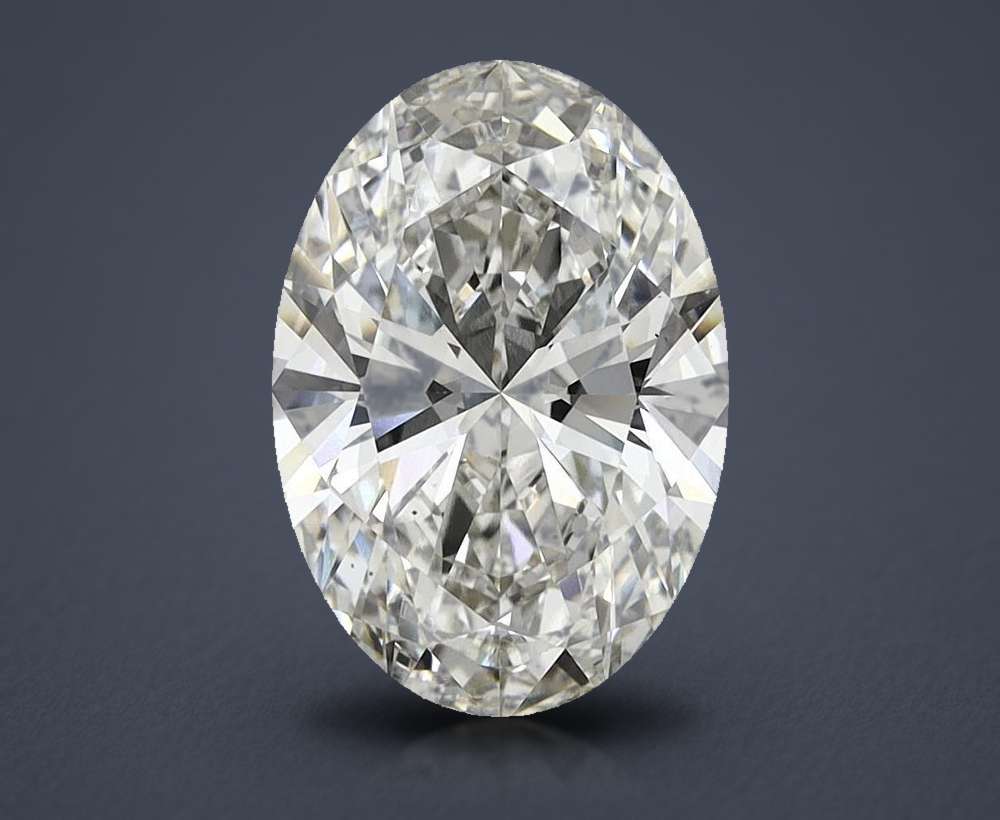 8.21 Carat Oval Lab Diamond