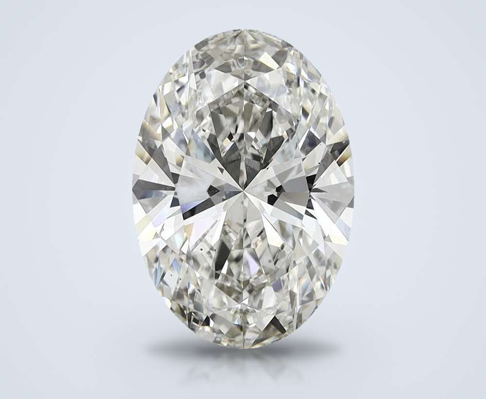 8.21 Carat Oval Lab Diamond