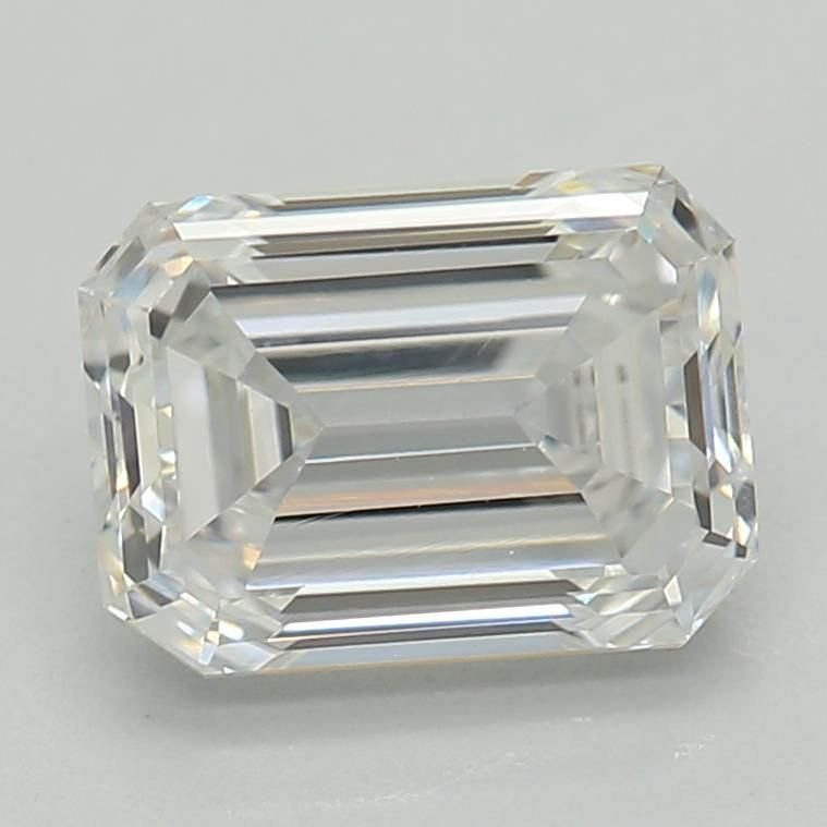 0.98ct D VS1 Very Good Cut Emerald Lab Grown Diamond