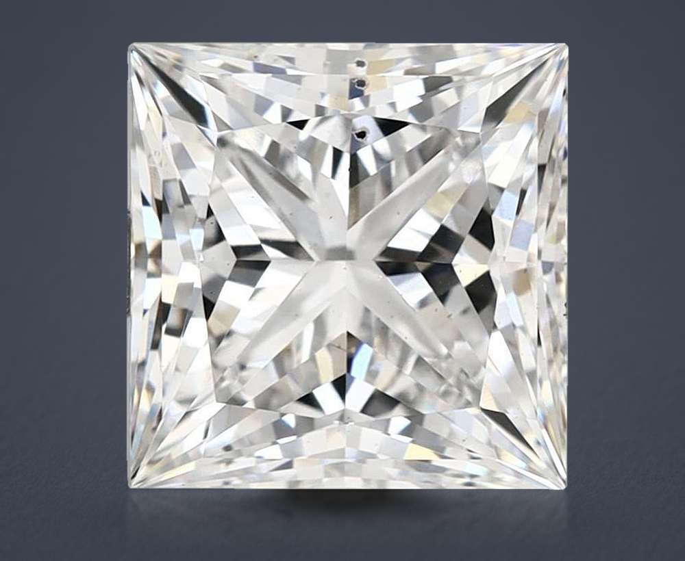 3.85 Carat Princess Lab Diamond