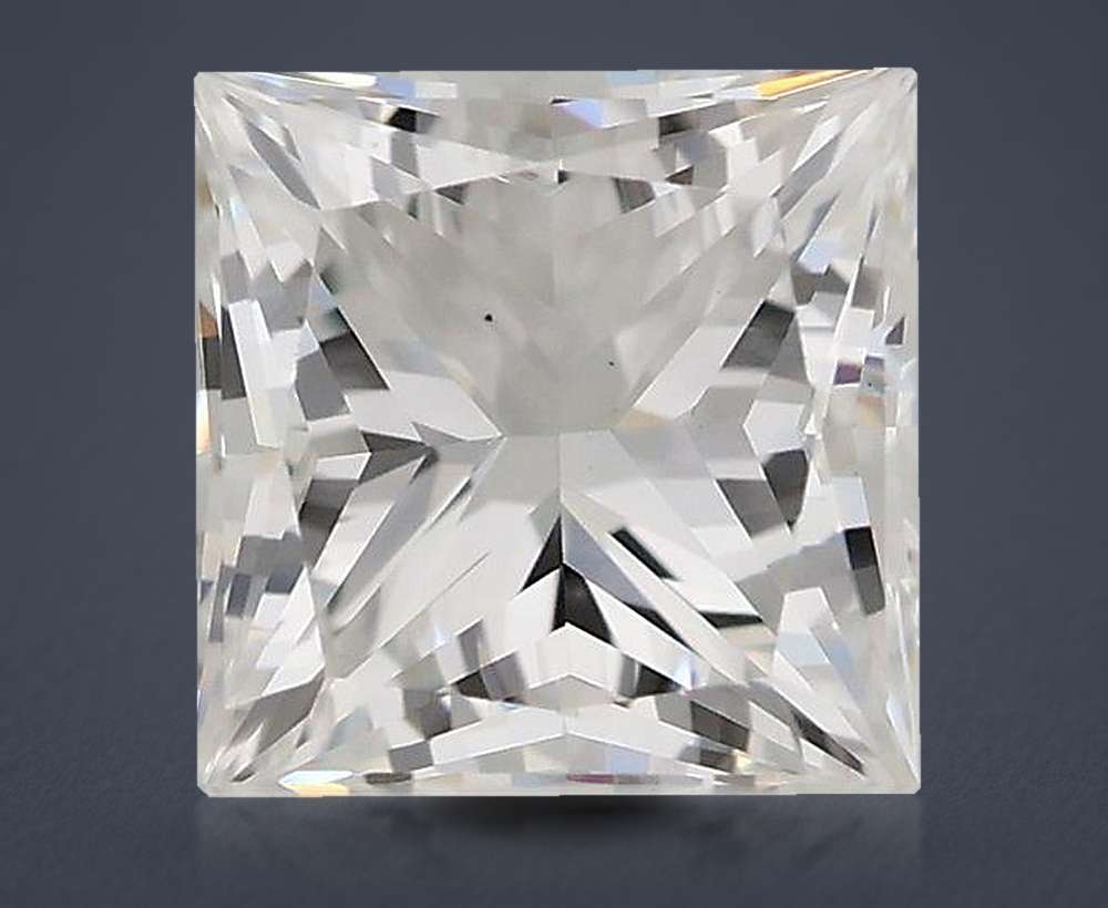 0.34 Carat Princess Lab Diamond