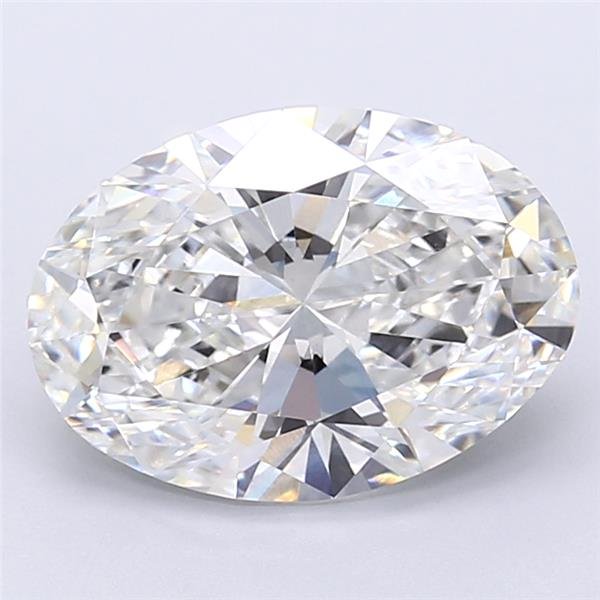 7.04ct E VS1 Rare Carat Ideal Cut Oval Lab Grown Diamond