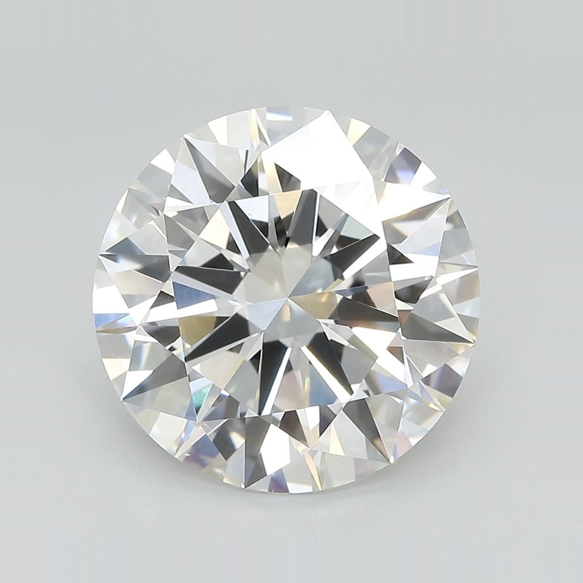 7.02ct E VVS2 Rare Carat Ideal Cut Round Lab Grown Diamond