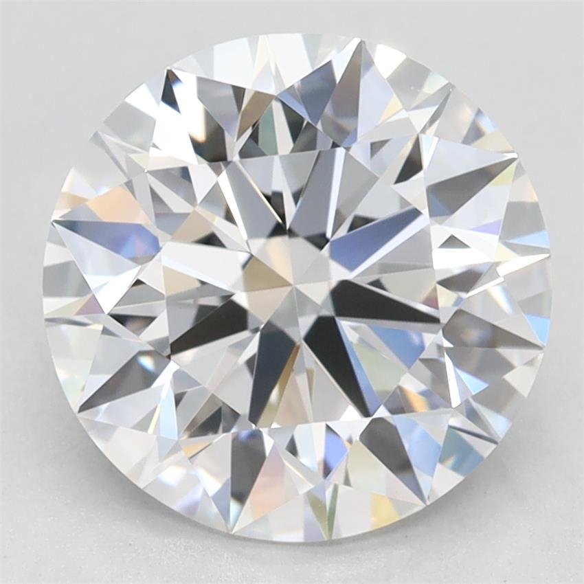 3.01ct D IF Rare Carat Ideal Cut Round Lab Grown Diamond