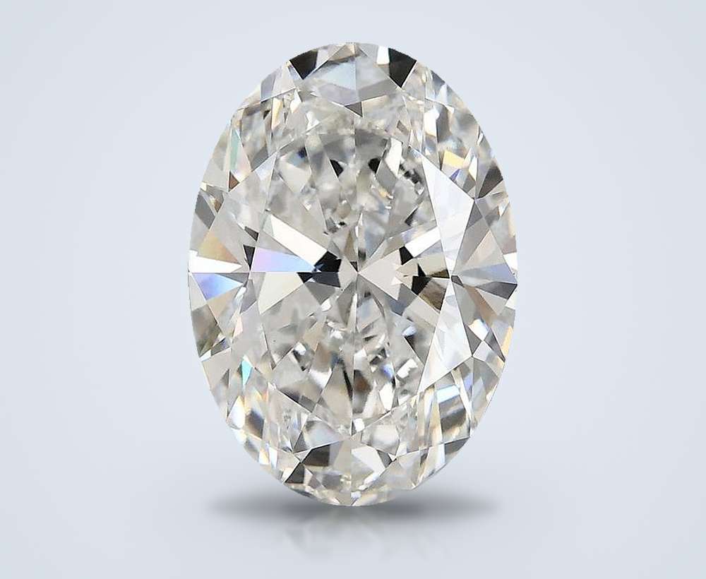 3.73 Carat Oval Lab Diamond