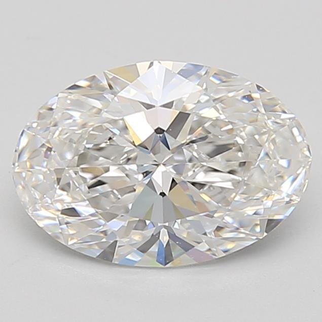 1.34ct E VVS2 Rare Carat Ideal Cut Oval Lab Grown Diamond