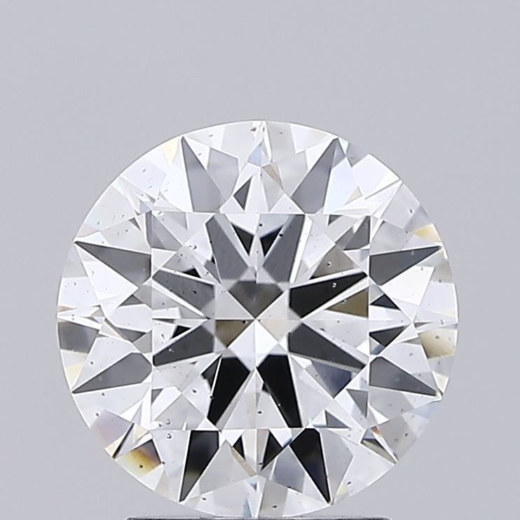 2.08ct E SI1 Rare Carat Ideal Cut Round Lab Grown Diamond