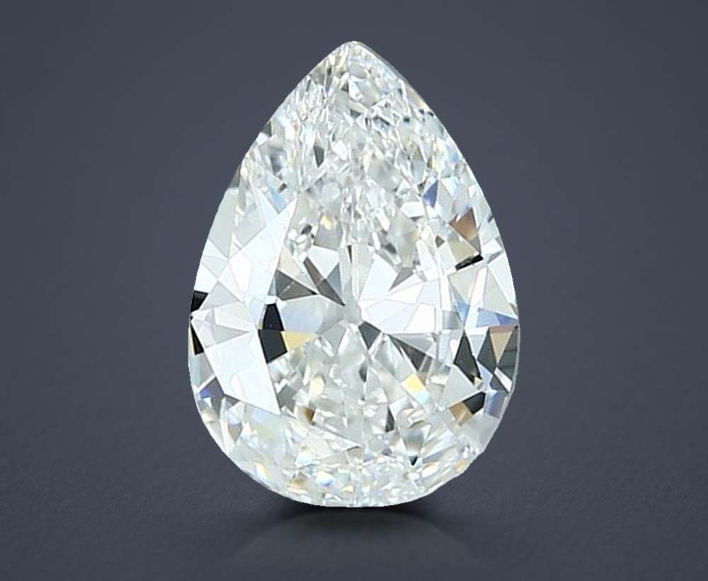 2.18 Carat Pear Natural Diamond