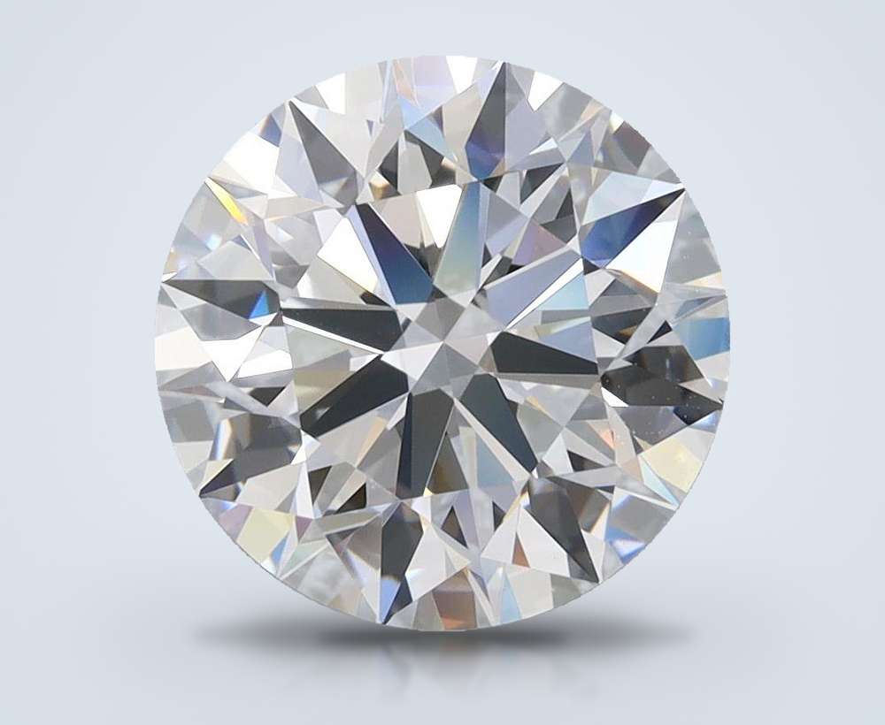 3.42 Carat Round Lab Diamond