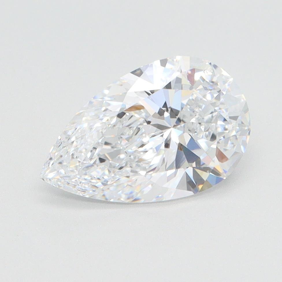 1.54ct D VVS2 Rare Carat Ideal Cut Pear Lab Grown Diamond