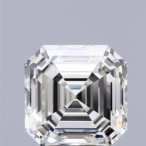 3.02ct K VVS2 Rare Carat Ideal Cut Asscher Diamond