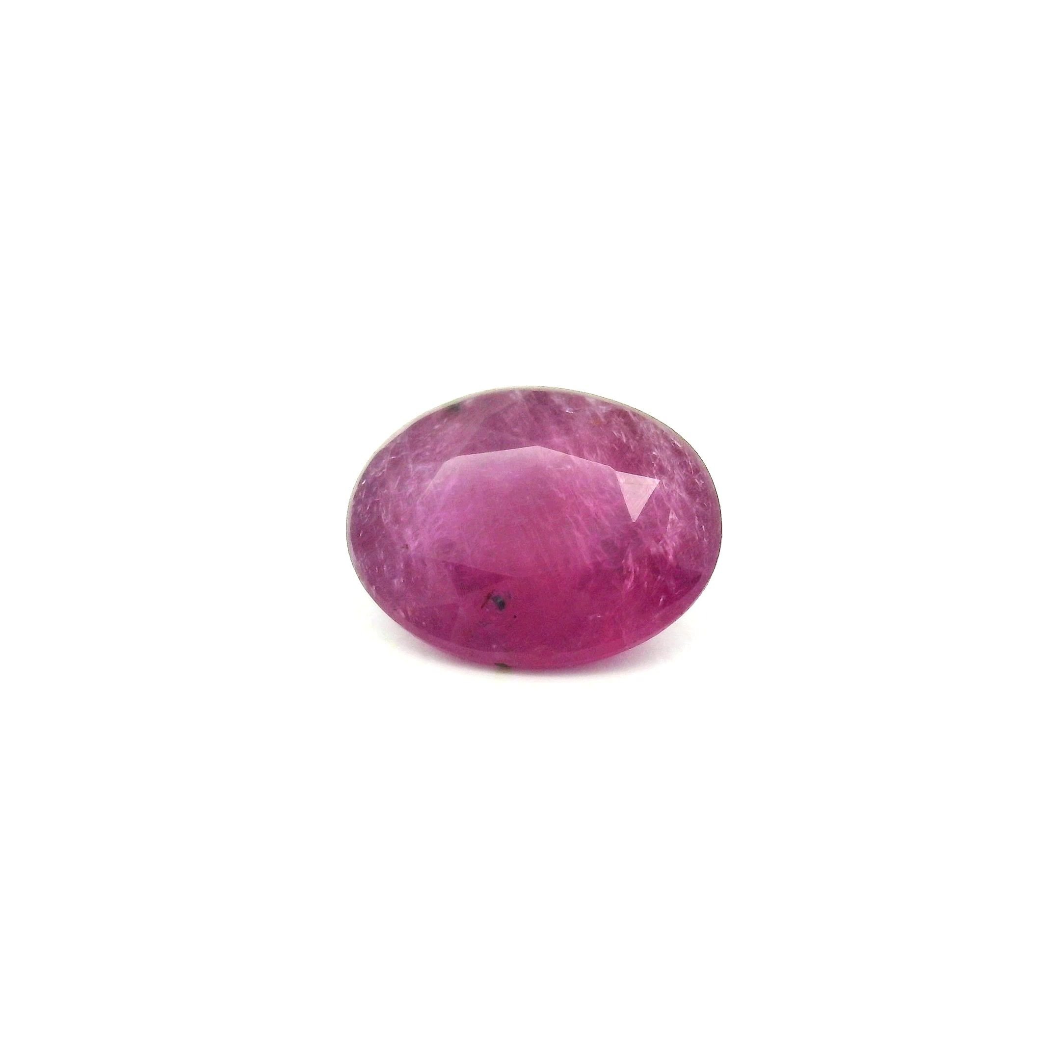 2.11 Carat Red Oval Ruby