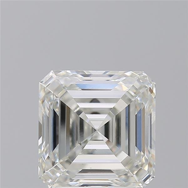 3.06ct H VS1 Rare Carat Ideal Cut Asscher Lab Grown Diamond