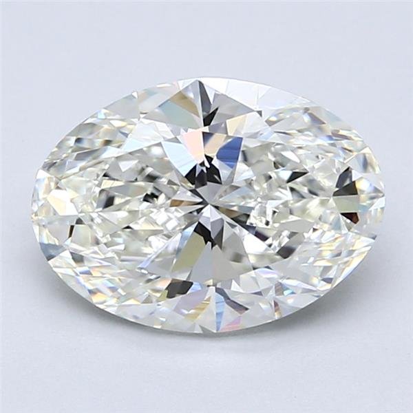 2.80ct I VVS2 Rare Carat Ideal Cut Oval Diamond