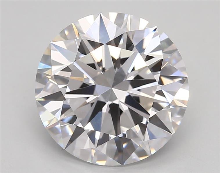 4.02ct E VS1 Rare Carat Ideal Cut Round Lab Grown Diamond