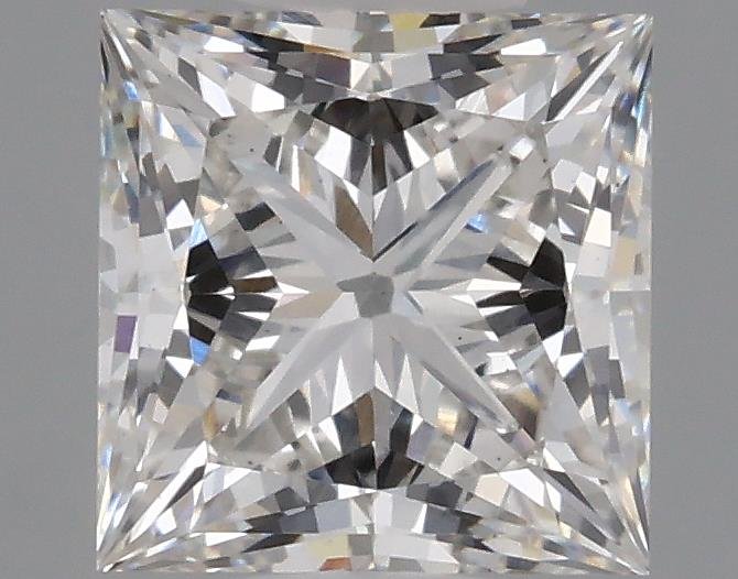 1.27ct F VS1 Rare Carat Ideal Cut Princess Lab Grown Diamond