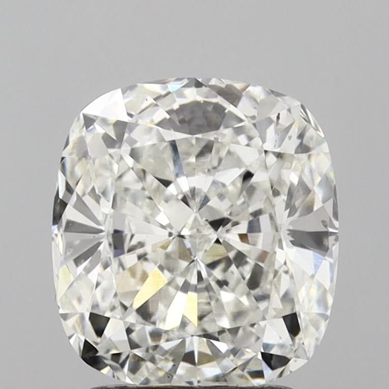 2.52ct F VS1 Rare Carat Ideal Cut Cushion Lab Grown Diamond