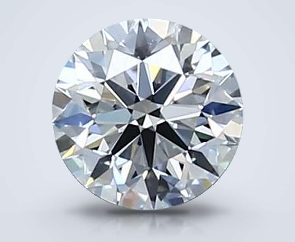 0.46 Carat Round Natural Diamond