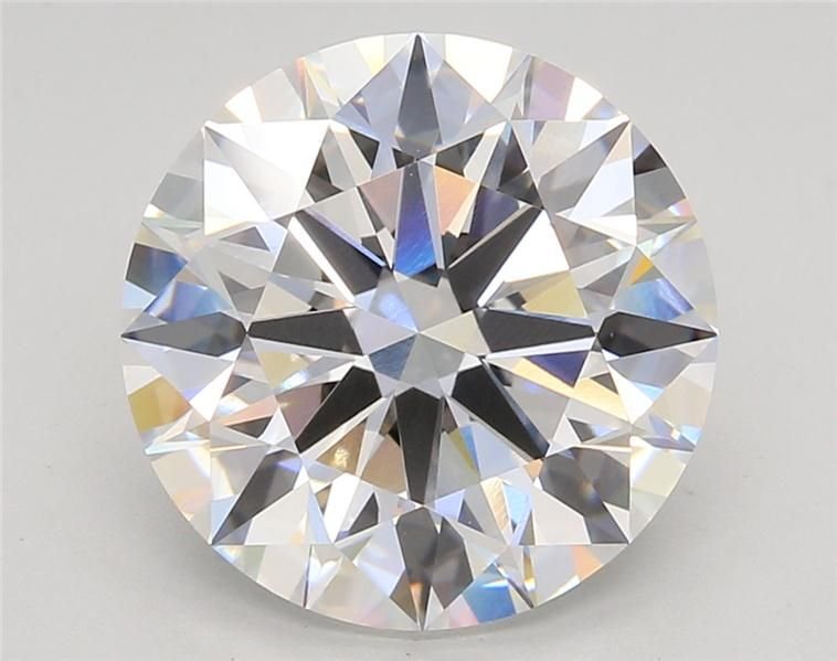 6.08ct E VS1 Rare Carat Ideal Cut Round Lab Grown Diamond