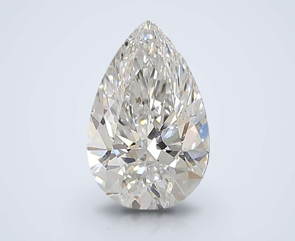 1.50 Carat Pear Lab Diamond