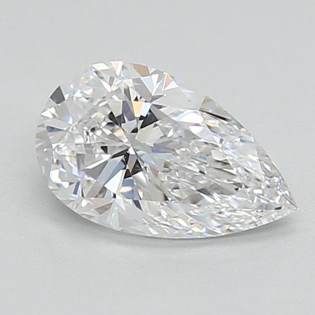 0.82ct D VVS2 Very Good Cut Pear Lab Grown Diamond