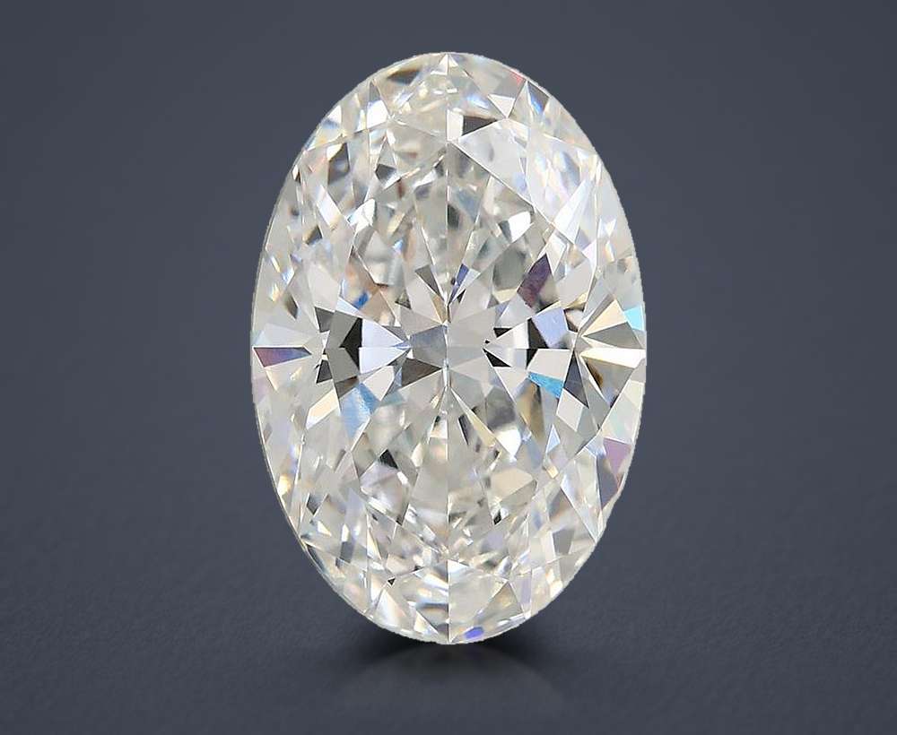4.28 Carat Oval Lab Diamond