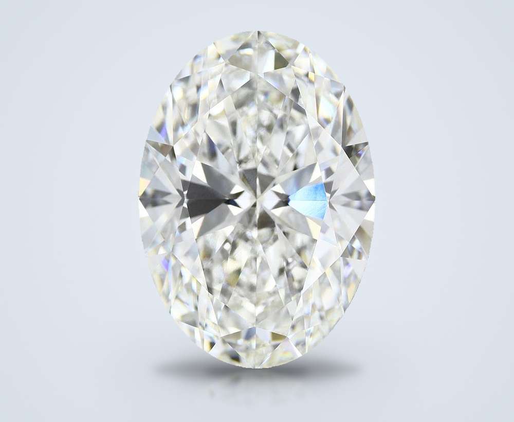 9.61 Carat Oval Lab Diamond