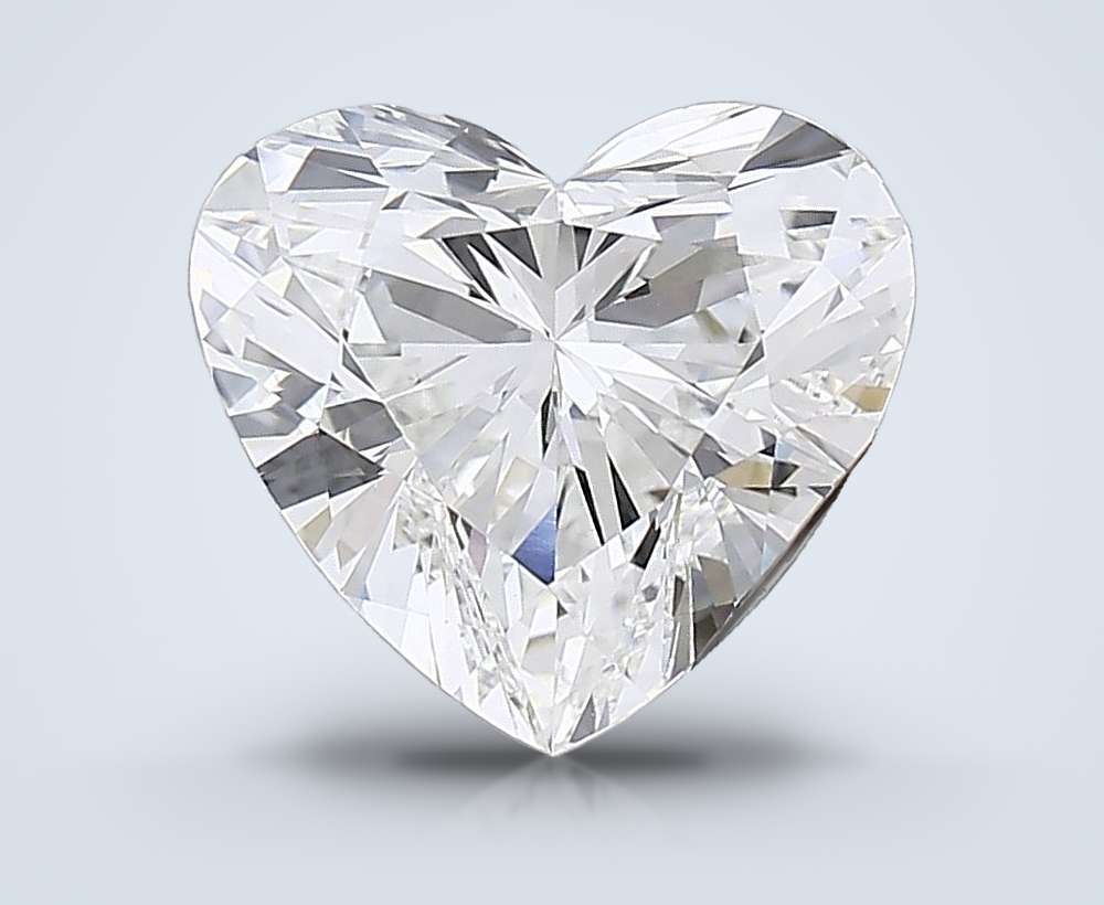 6.09 Carat Heart Lab Diamond