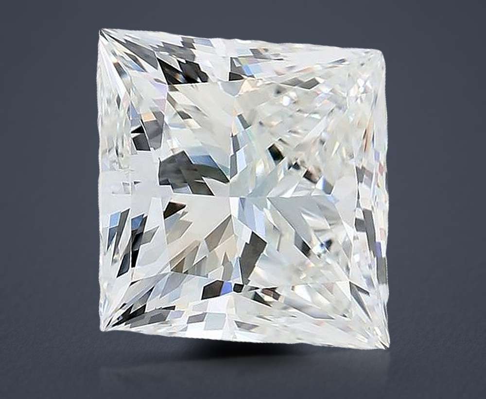 7.26 Carat Princess Lab Diamond