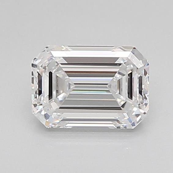 1.04ct D VVS2 Excellent Cut Emerald Lab Grown Diamond