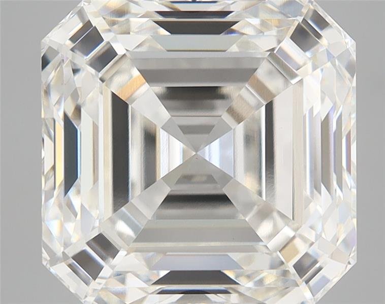 7.53ct G VVS2 Rare Carat Ideal Cut Asscher Lab Grown Diamond