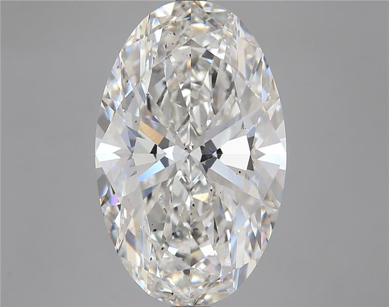 7.30ct G SI1 Rare Carat Ideal Cut Oval Lab Grown Diamond