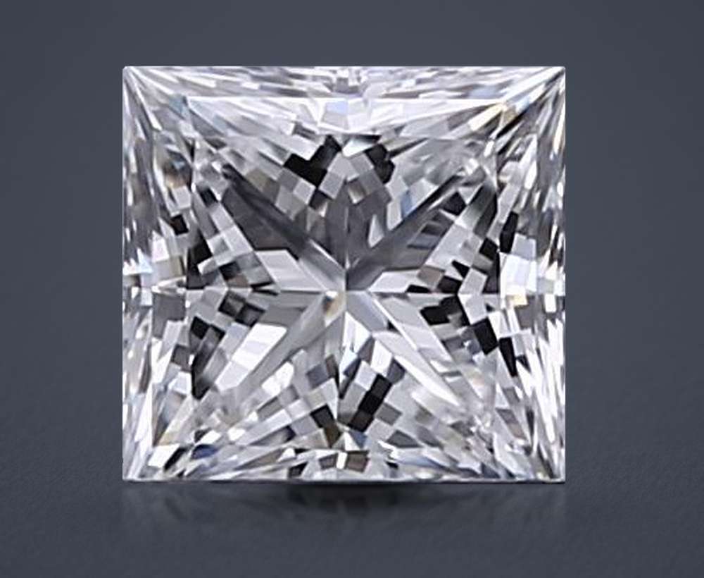 0.51 Carat Princess Lab Diamond