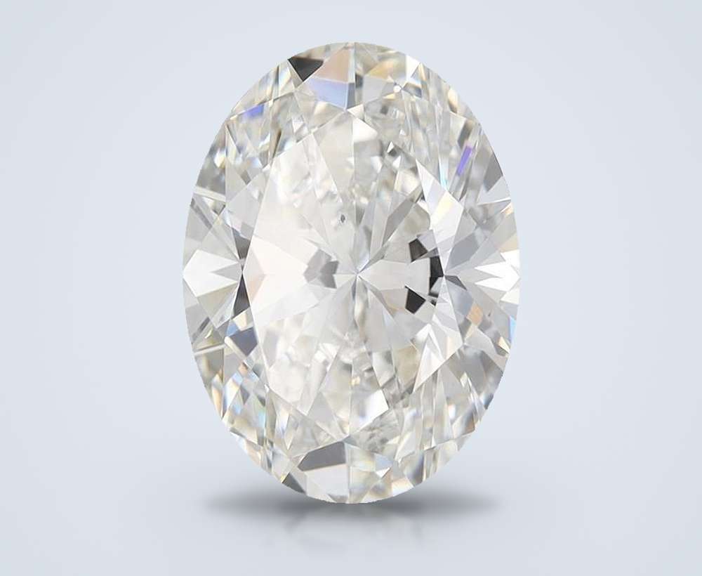 4.28 Carat Oval Lab Diamond