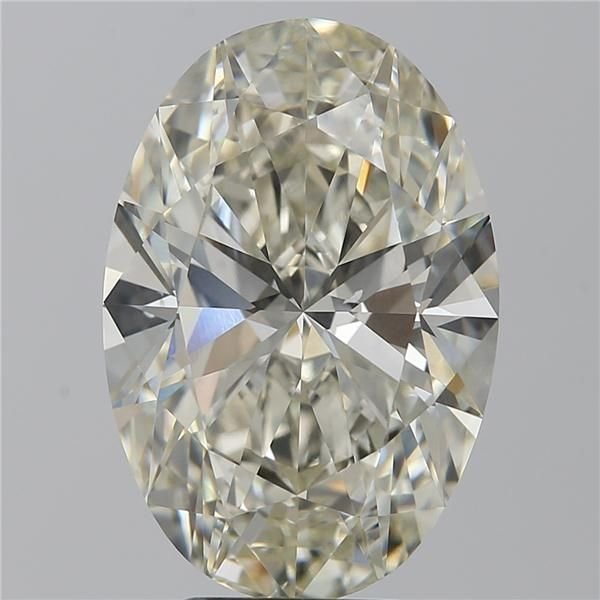 5.18ct J SI1 Rare Carat Ideal Cut Oval Diamond