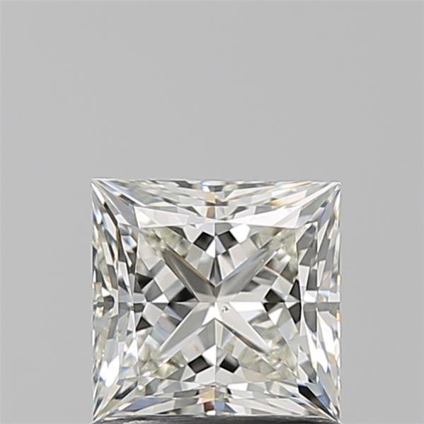 1.02ct K VS2 Rare Carat Ideal Cut Princess Diamond