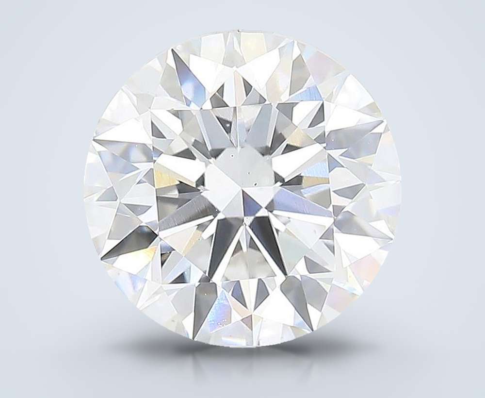 4.62 Carat Round Lab Diamond