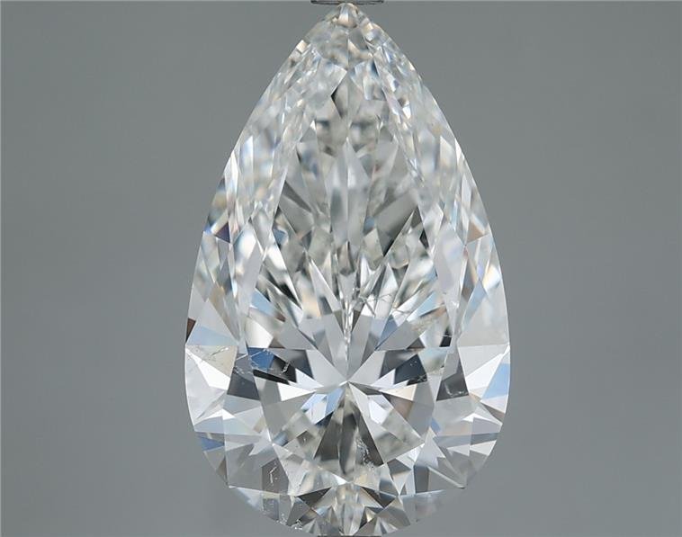 4.50ct H SI2 Very Good Cut Pear Diamond