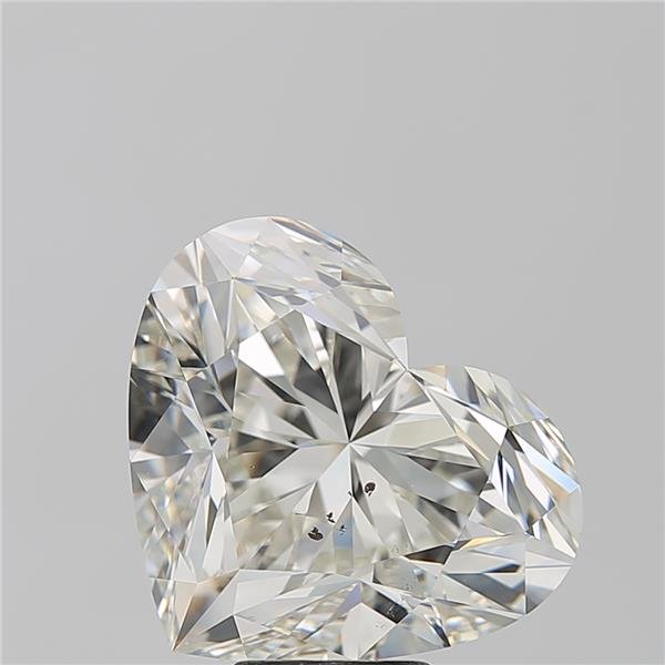 9.01ct J SI1 Rare Carat Ideal Cut Heart Diamond