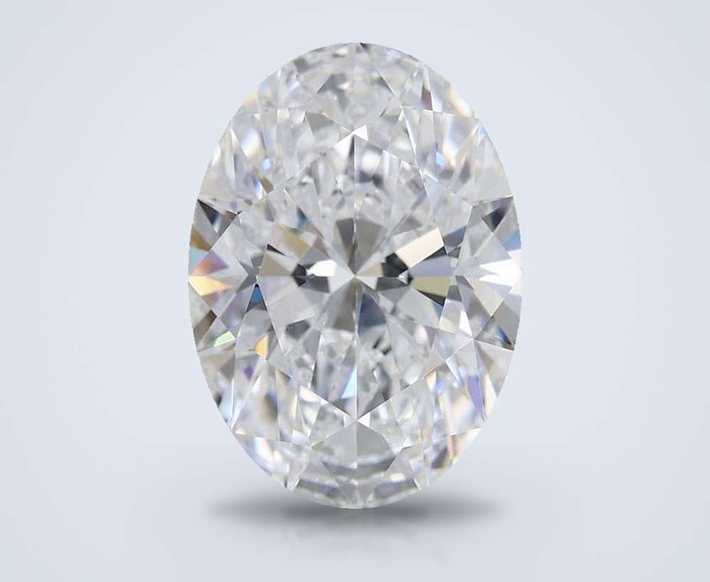 4.55 Carat Oval Lab Diamond