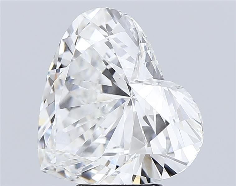 5.00ct F VS1 Excellent Cut Heart Lab Grown Diamond