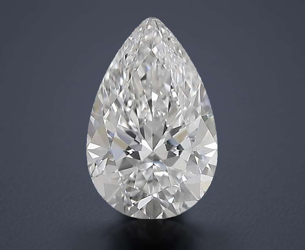 0.70 Carat Pear Natural Diamond