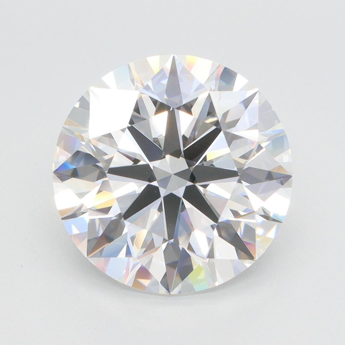 5.03ct E VVS1 Rare Carat Ideal Cut Round Lab Grown Diamond