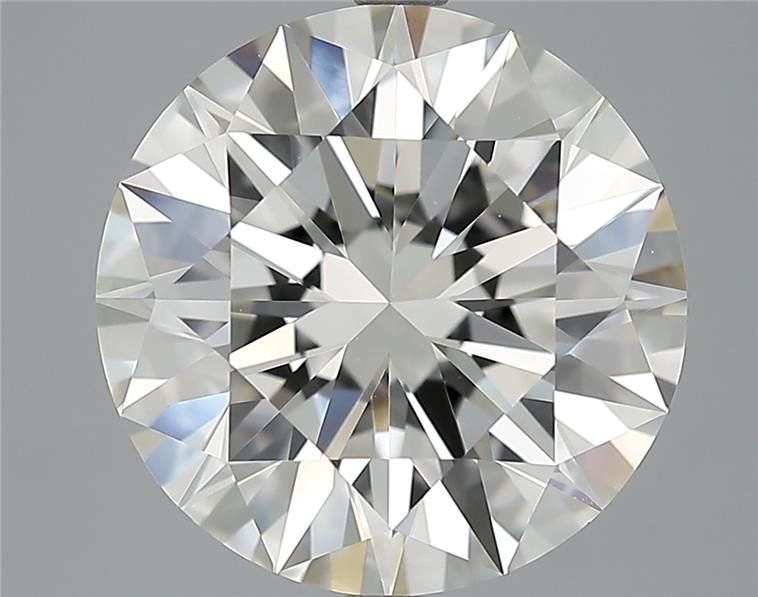 5.51ct J VVS2 Rare Carat Ideal Cut Round Diamond