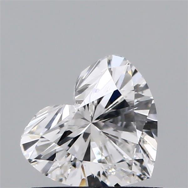 0.62ct E VVS2 Rare Carat Ideal Cut Heart Lab Grown Diamond